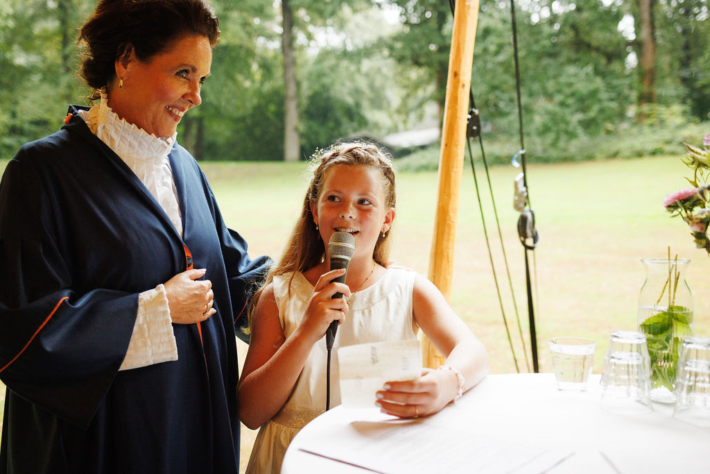 Trouwfoto Sanne en Jurgen Spreken